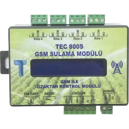 Tec 800-s Gsm Kullanım Kılavuzu