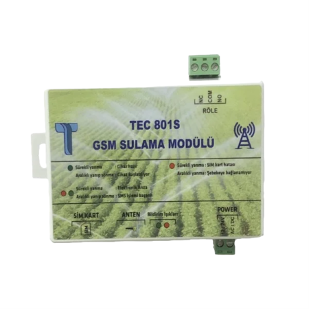 Tec 801-s Gsm Kullanım Kılavuzu
