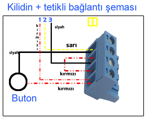 TEC 945 MIFARE SENSÖRLÜ AKILLI KİLİT